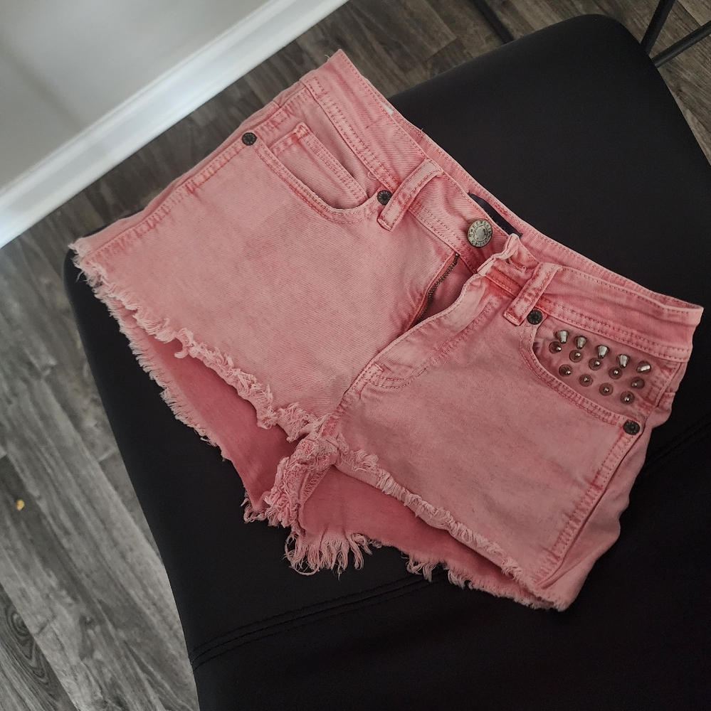 Kendall & Kylie High Rise Jean Shorts